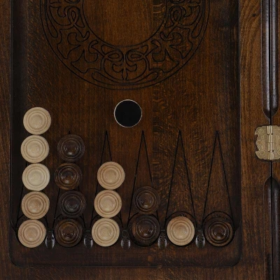 Нарды резные "Орнамент-2" 50, Ustyan