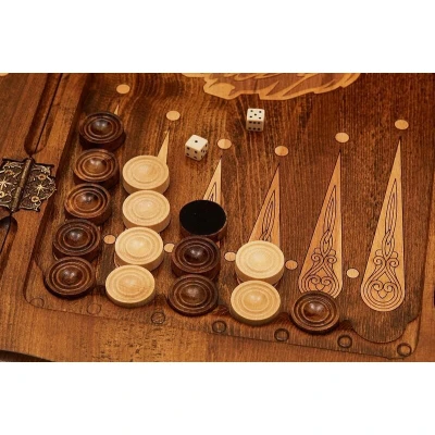 Нарды резные "Лев-2", Mirzoyan