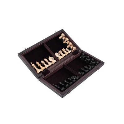 Шахматы черное дерево, бук Премиум