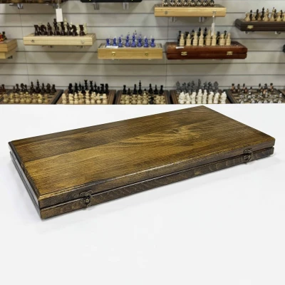 Нарды деревянные из массива бука Традиционные 60 см