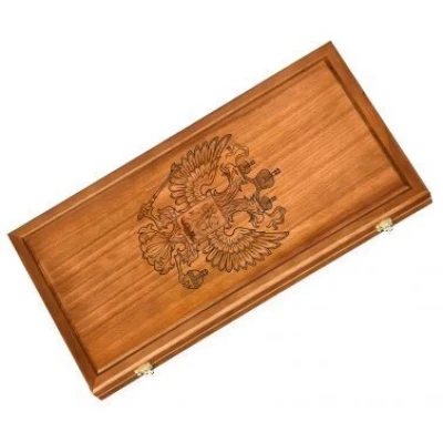 Нарды Герб России гравировка