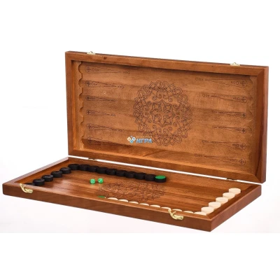 Нарды Герб России гравировка