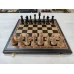 Шахматы деревянные черное дерево доска фигуры бук большие с утяжелением