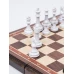 Шахматы подарочные из американского ореха с фигурами Итальянский дизайн черно-белые