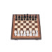 Шахматы подарочные из американского ореха с фигурами Итальянский дизайн черно-белые
