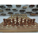 Шахматы подарочные турнирные с фигурами из композита и доской из красного дерева