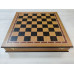 Шахматная доска ларец без фигур Дуб 45 на 45 см
