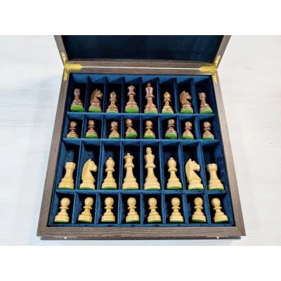 Шахматный ларец Дебют орех средний