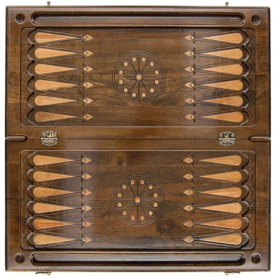 Нарды резные "Рипсиме - Орнамент" 60, Zakaryan