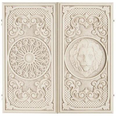 Нарды резные "Лев" Патина, Ustyan