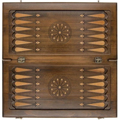 Нарды резные "Герб Армении" 60, Zakaryan