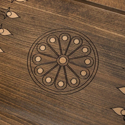 Нарды резные "Лев" 60, Zakaryan