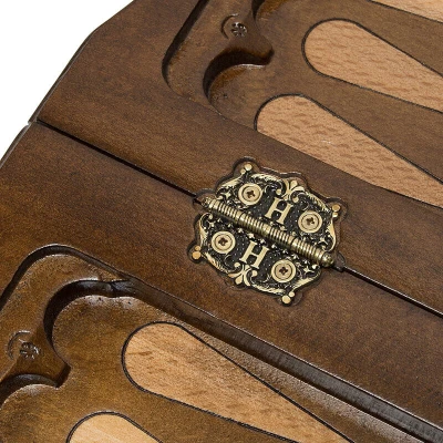 Шахматы + нарды резные "Афинские" 50 с ручкой, Haleyan