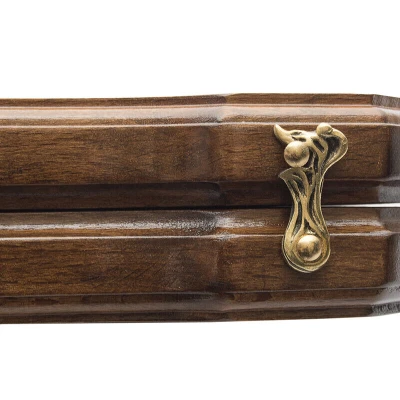 Шахматы + нарды резные "Афинские" 50 с ручкой, Haleyan