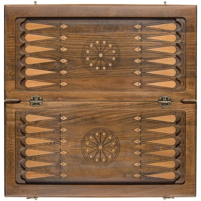 Нарды резные "Лев 2" 60, Zakaryan