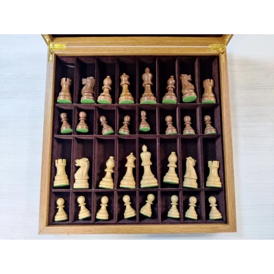 Шахматы ларец Эндшпиль дуб большие