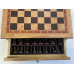 Шахматы с выдвижными ящиками эвкалипт/карельская береза