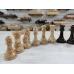 Шахматные фигуры Стаунтон из карельской березы