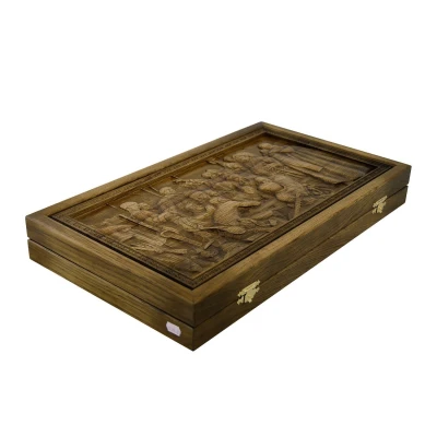 Нарды Казаки патинированный дуб