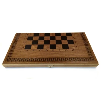 Шахматы нарды шашки Классика дуб