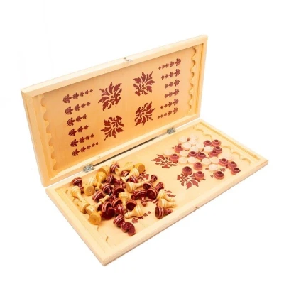 Шахматы нарды шашки Кировские большие