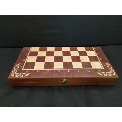 Шахматы нарды шашки подарочные Савана для детей и взрослых