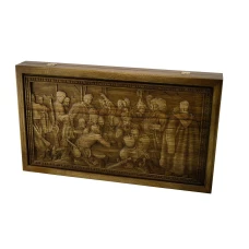 Нарды Казаки патинированный дуб