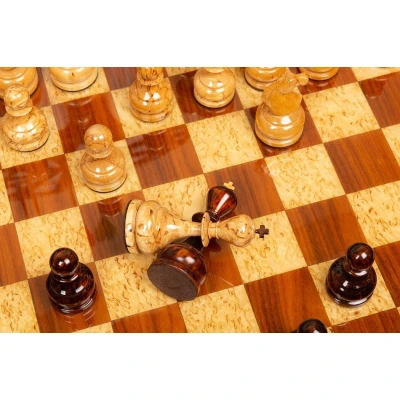 Шахматы Элитные (карельская береза)