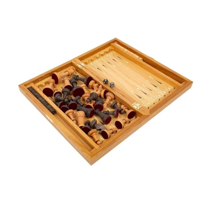 Шахматы-нарды-шашки Авангард Дуб