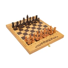 Шахматы нарды шашки Авангард дуб средние