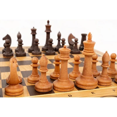 Шахматы-нарды-шашки Авангард Дуб