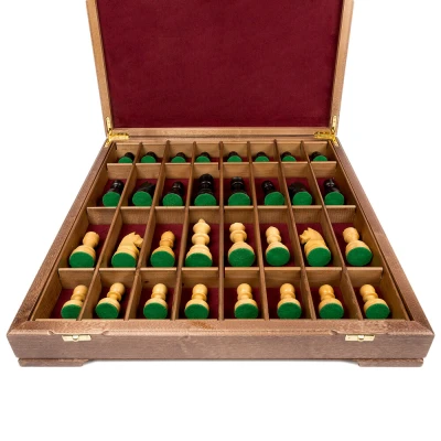 Шахматы Стаунтон люкс дуб