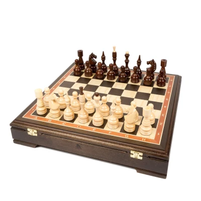 Шахматы Стаунтон Бастион венге