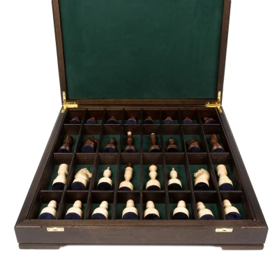 Шахматы Стаунтон Бастион венге