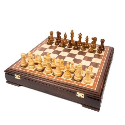 Шахматы Эндшпиль Стаунтон орех