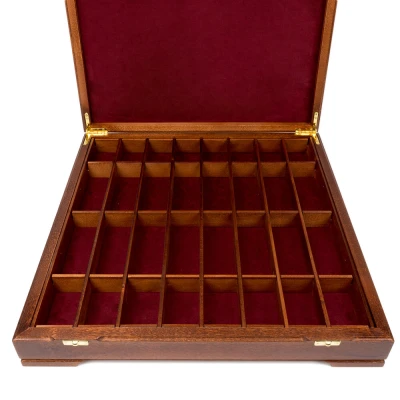 Шахматный ларец Стаунтон махагон