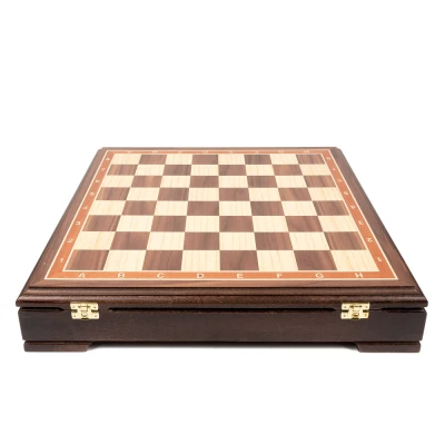 Шахматный ларец Стаунтон орех