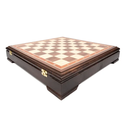 Шахматный ларец Стаунтон орех