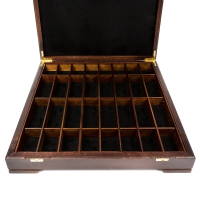 Шахматный ларец Стаунтон орех