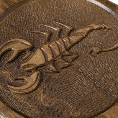 Нарды резные Скорпион Устян