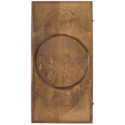 Нарды резные Тройка Лошадей, Ustyan, Армения