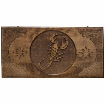 Нарды резные Скорпион Устян