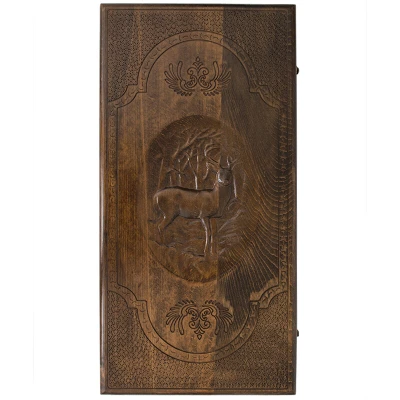 Нарды резные Олень