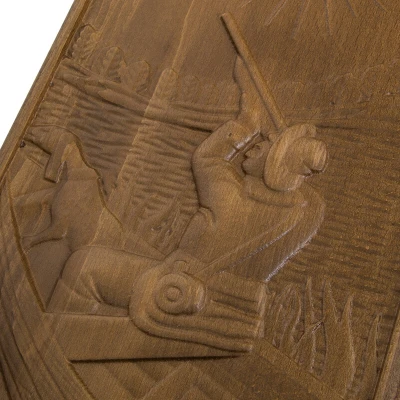 Нарды резные Охотник, Устян