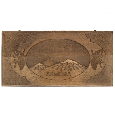 Нарды резные Рассвет, Устян