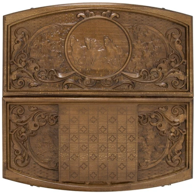 Нарды резные Тройка 