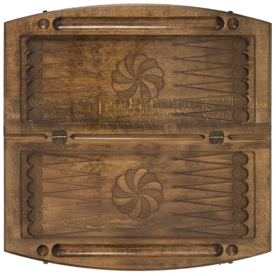 Нарды резные Тройка 