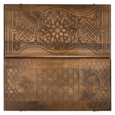 Нарды резные "Орнамент-2" Устян