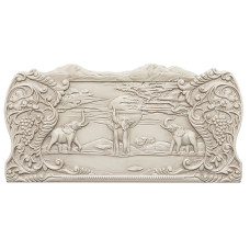 Нарды резные Слоны в Африке Патина Устян