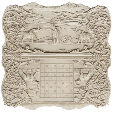 Нарды резные Слоны в Африке Патина Устян